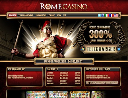Rome Casino V2 : Compatible Mac
