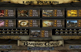 aperçu jeu Barbary Coast 2