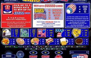 aperçu jeu Bars and Stripes 2