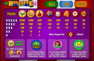 aperçu jeu Bulls Eye Bucks 2