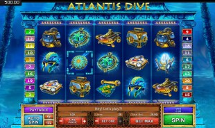 jeu Atlantis Dive