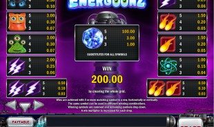 aperçu jeu Energoonz 2