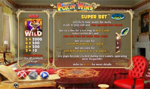 aperçu jeu Foxin' Wins 2