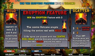 aperçu jeu Hot Hot Volcano 2