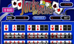 aperçu jeu Classic Jacks or Better 2