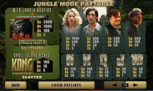 aperçu jeu King Kong 2