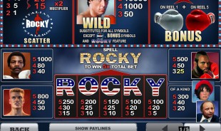 aperçu jeu Rocky Balboa 2