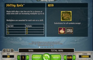 aperçu jeu Robin Hood 2