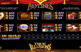 aperçu jeu True Illusions 2