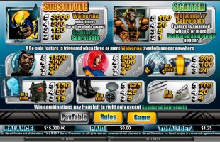 aperçu jeu Wolverine 2